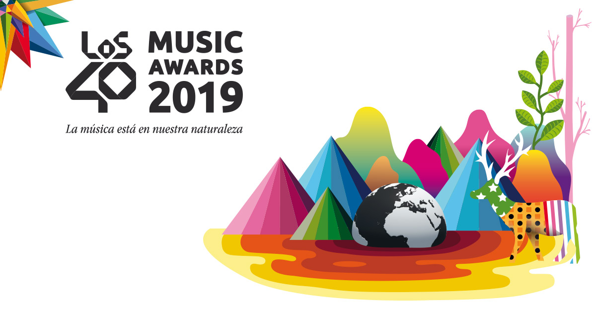 nominados los40 music awards 2019