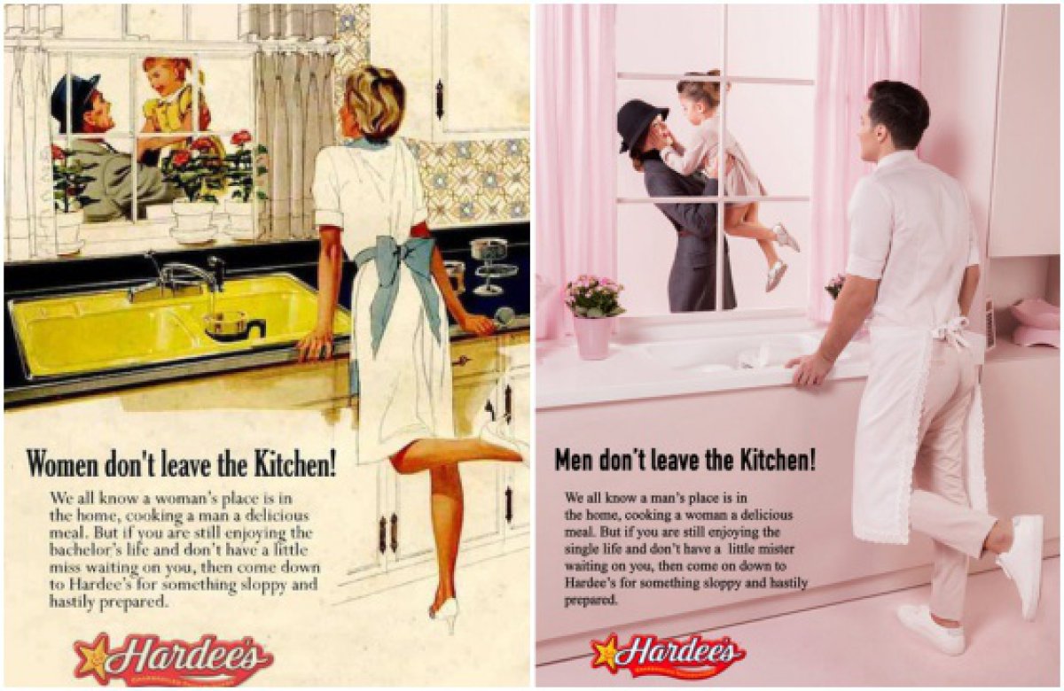 ¿Qué pasaría si los anuncios machistas del pasado se convirtieran en feministas? | Fotogalería | Big |