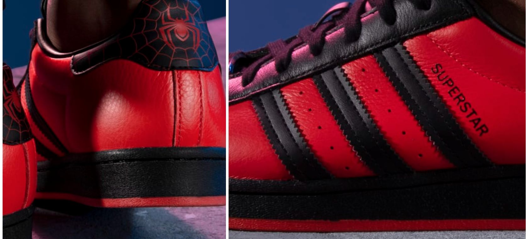 Así son las zapatillas Adidas Superstar de Spider-Man: una edición solo para fans | Moda y Belleza |