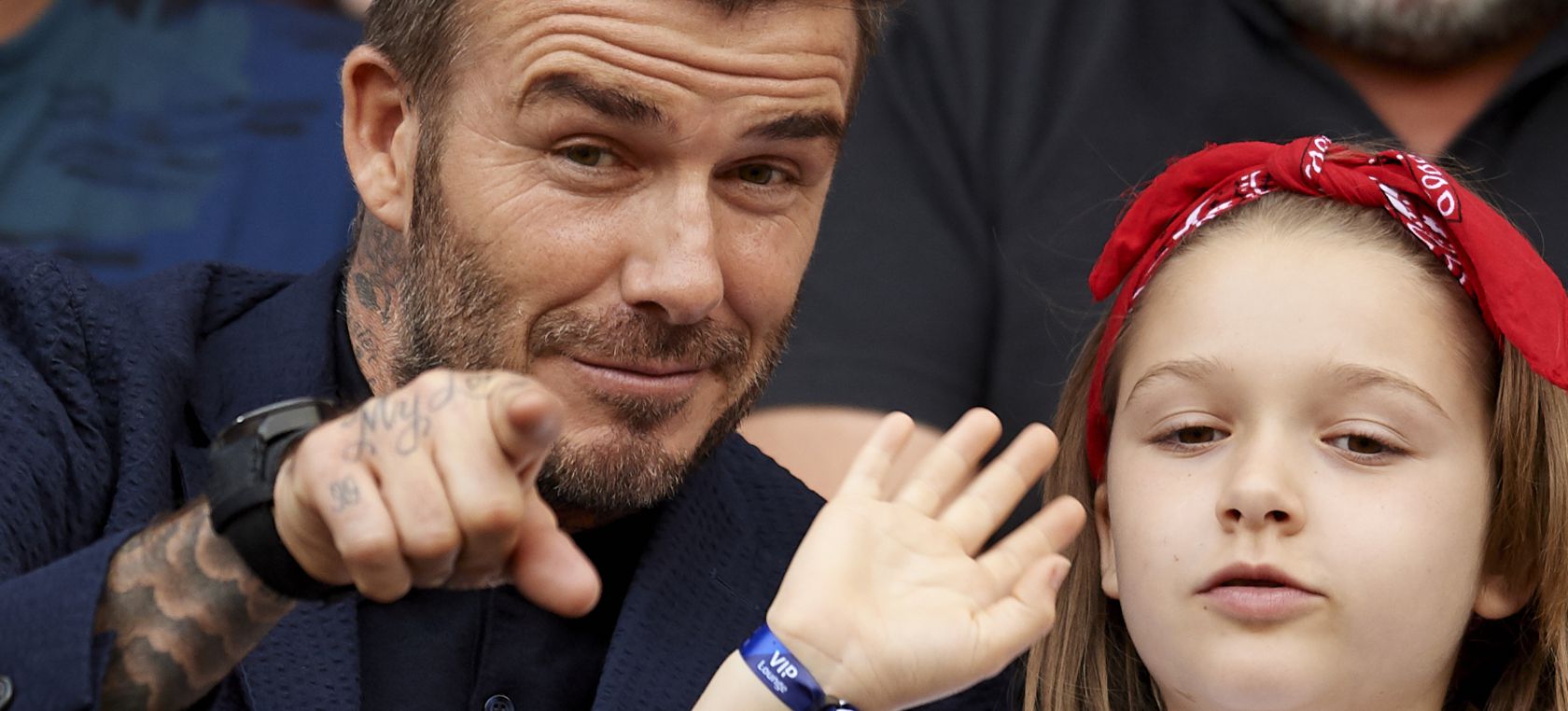 La cara de David Beckham cuando su hija Harper le dice que está enamorada  representa a muchos padres | Love 40 | LOS40