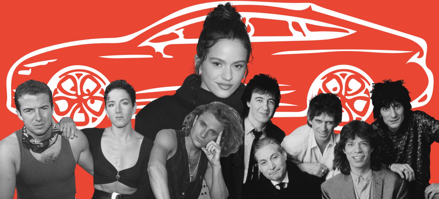 Rosalía, Mecano, Génesis y otros artistas con modelo de coche propio |  Música | LOS40