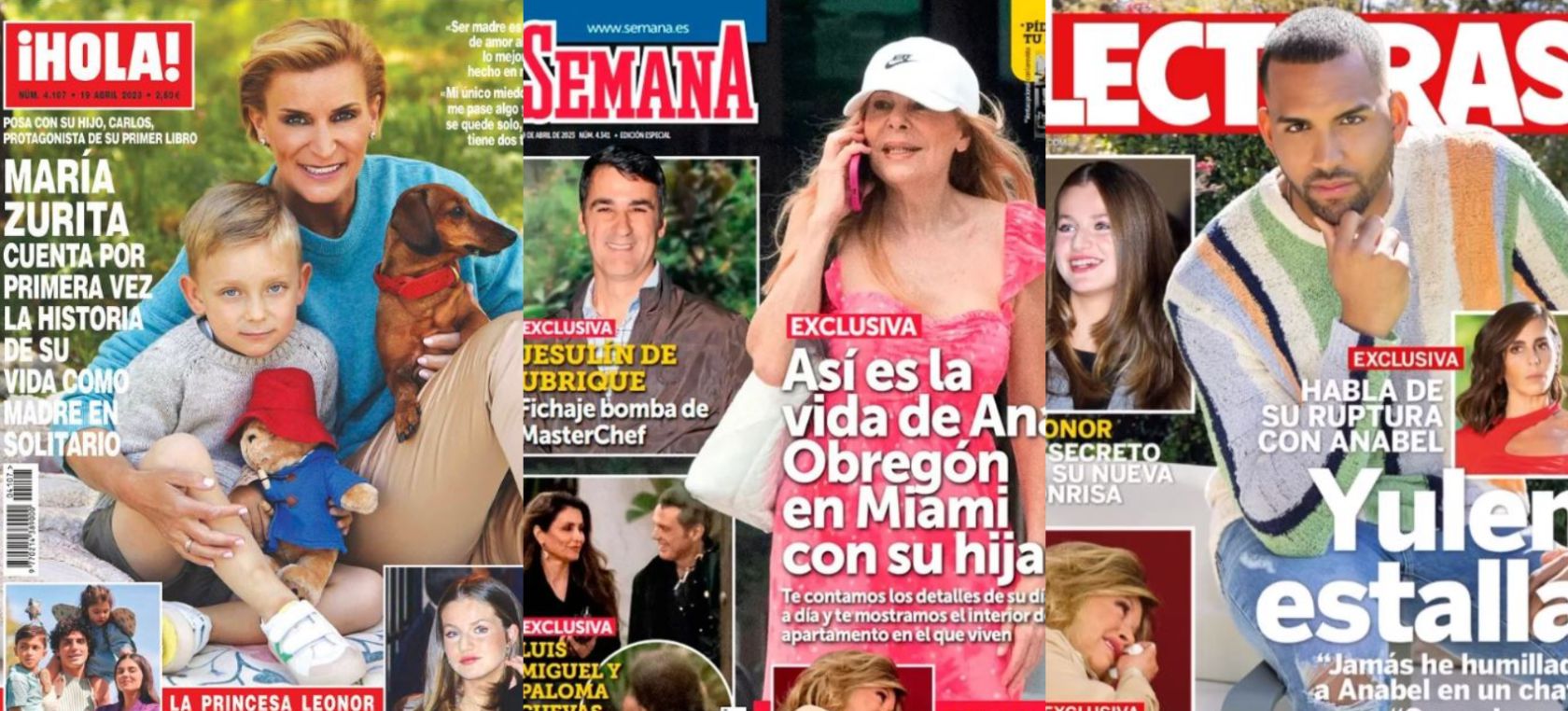 Estas son las portadas de las revistas del corazón de hoy, 12 de abril |  Love 40 | LOS40