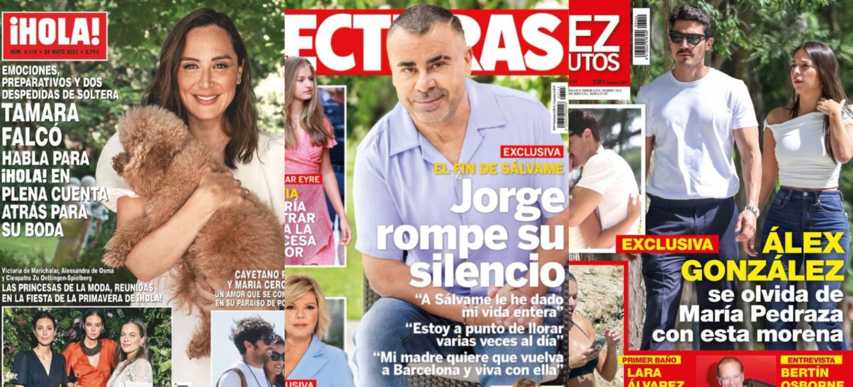 Estas son las portadas de las revistas del corazón de hoy, 17 de mayo |  Love 40 | LOS40