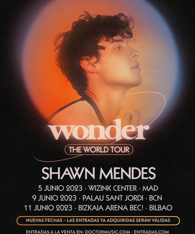 Las nuevas fechas de &#039;Wonder: The World Tour&#039;
