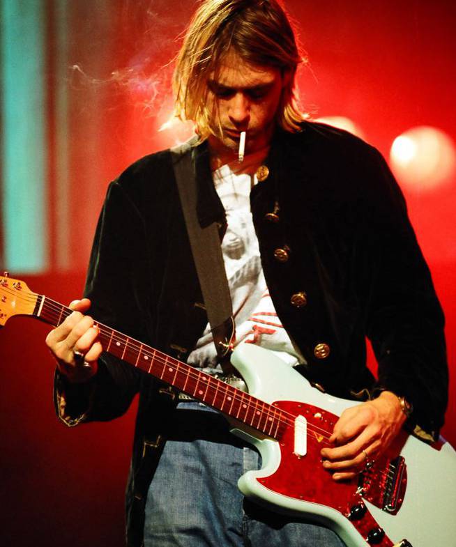 Kurt Cobain en 1993.