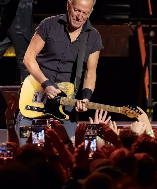 Bruce Springsteen afirmó el año pasado que tenía muchas ganas de reencontrase en los directos con sus fans.