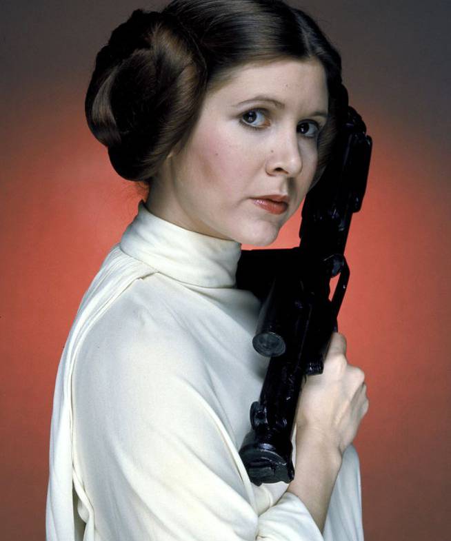 Carrie Fisher era la &#039;Princesa Leia&#039; en la saga &#039;Star Wars&#039;.