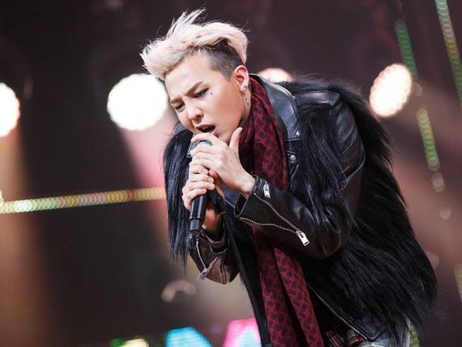 El cantante coreano G-Dragon