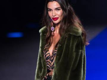 Joana Sanz defiende a Neus Bermejo, la modelo criticada por desfilar con su bebé en la Fashion Week de Madrid