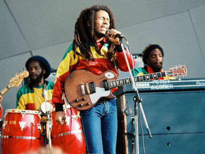 Bob Marley and the Wailers en Londres, Reino Unido el 7 de junio de 1980