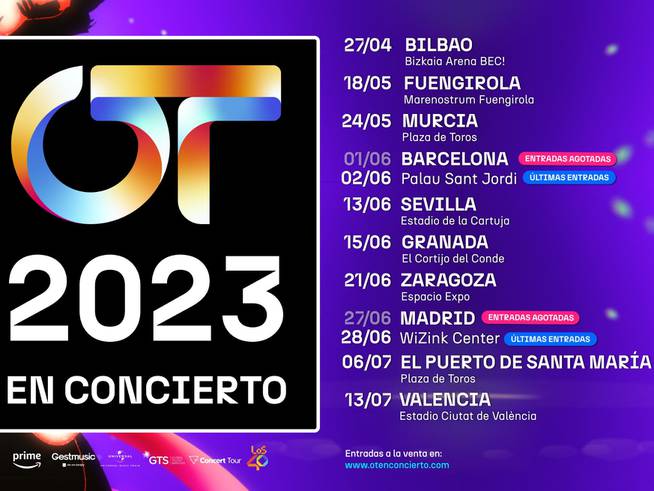 OT2023' sale de gira: las fechas de los dos primeros conciertos