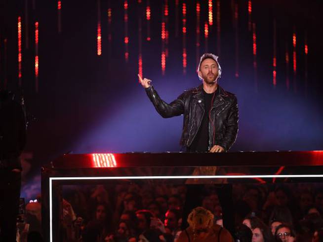 David Guetta durante los MTV EMAs 2018 en Bilbao | Foto: Ian Gavan / Getty Images para MTV