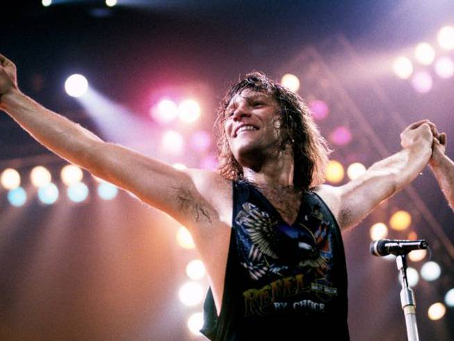 Bon Jovi en 1989.