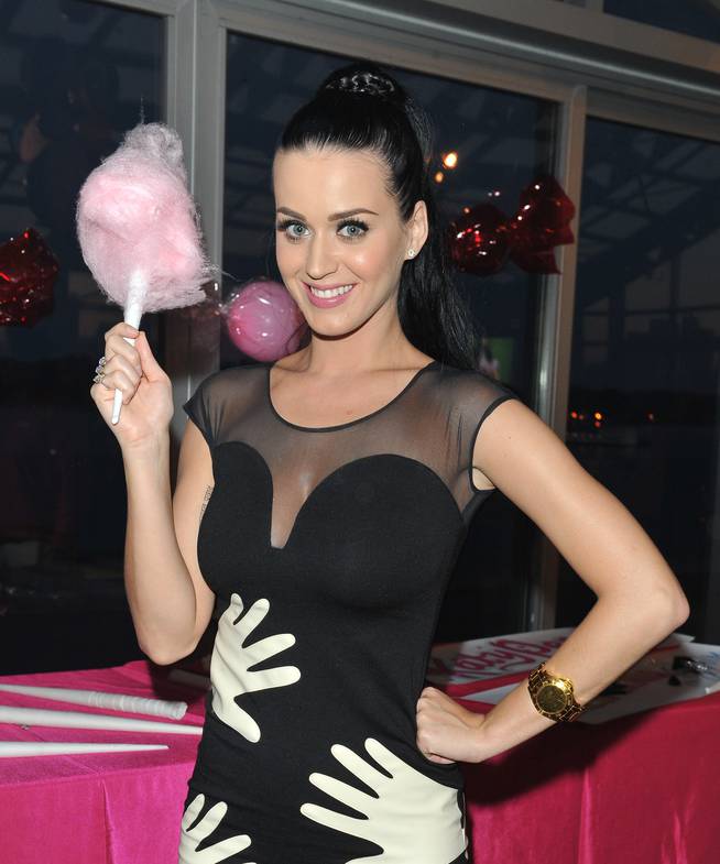 American singer Katy Perry in 2010.