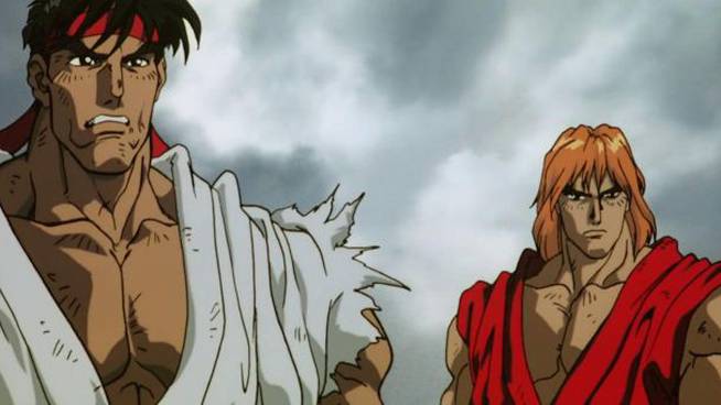 Ryu y Ken en Street Fighter 2.