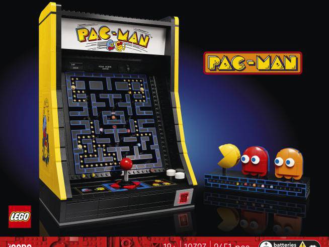 Imagen promocional de Lego Icons Pac-Man Arcade