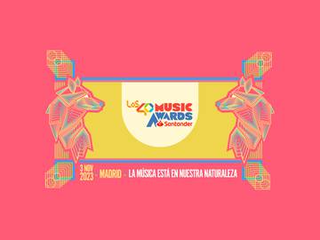 Cartel de LOS40 Music Awards Santander 2023: todos los artistas confirmados