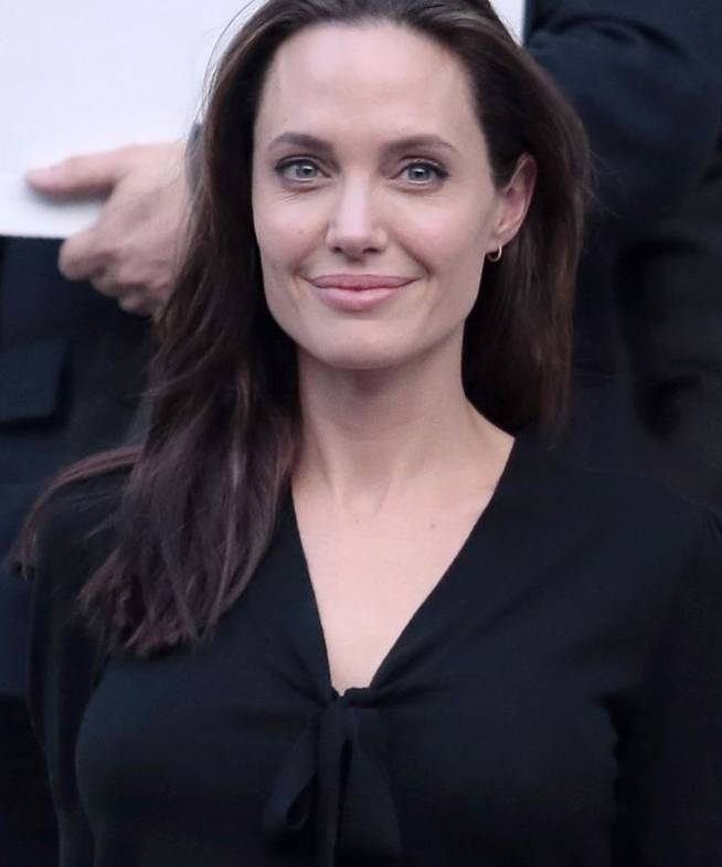 Angelina Jolie en una de sus últimas apariciones públicas (Getty).