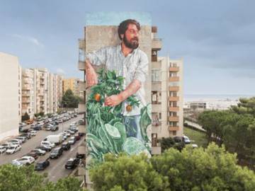 Titanes, la iniciativa que lleva el arte urbano a la llanura manchega