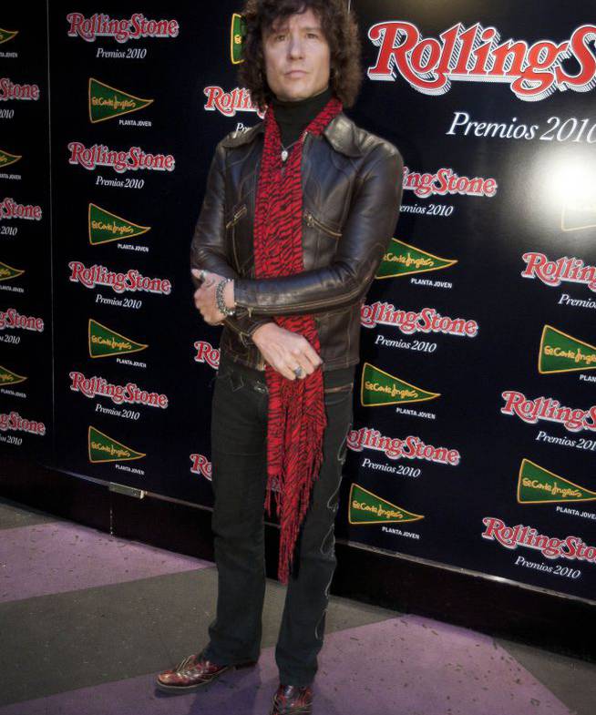 Enrique Bunbury en los Premios Rolling Stone 2010.