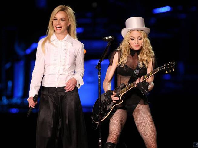 Las divas del Pop en noviembre de 2008.
