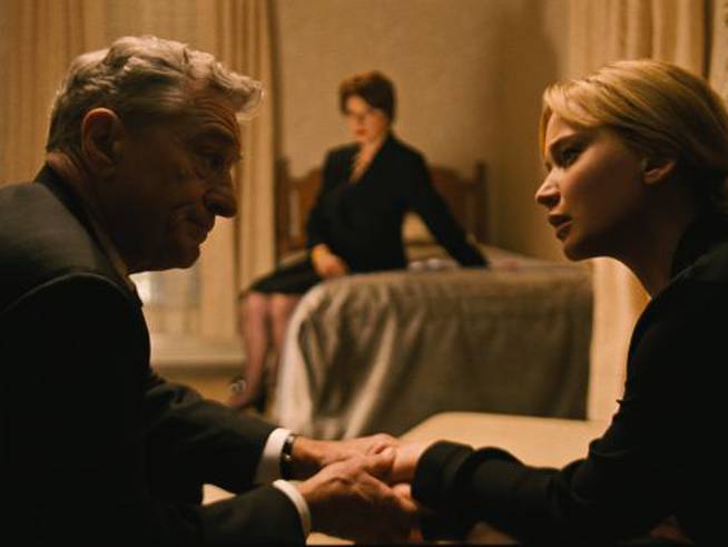 Robert De Niro y Jennifer Lawrence, química dentro y fuera de la pantalla.