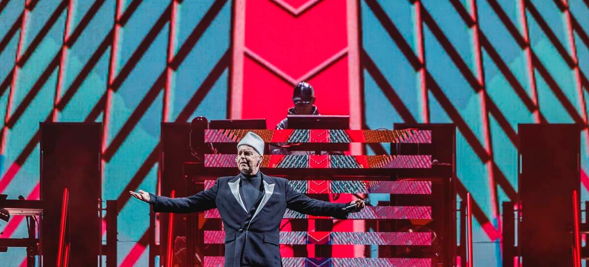Pet Shop Boys durante su show en el Primavera Sound de Barcelona el 31 de mayo de 2023.