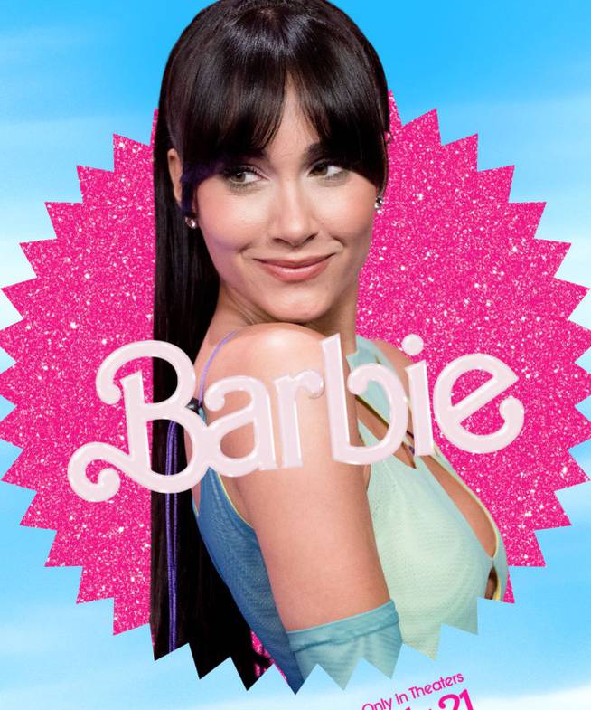 Así ha quedado nuestro cartel de Aitana como Barbie