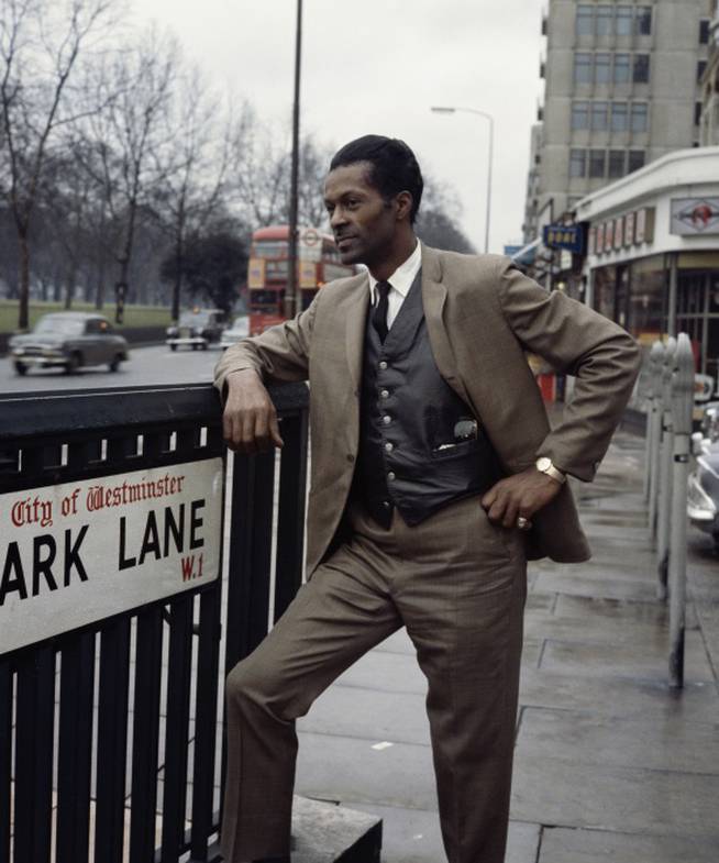 Chuck Berry en Londres en 1965