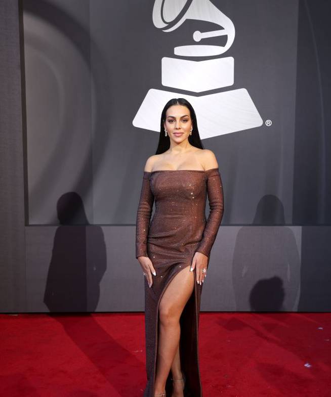Georgina Rodríguez en los premios Latin Grammy