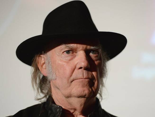 Neil Young, en un retrato de 2014.