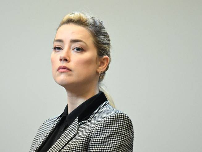 Amber Heard en el juicio