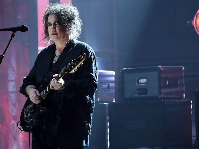 The cure en el Rock and Roll Hall of Fame.