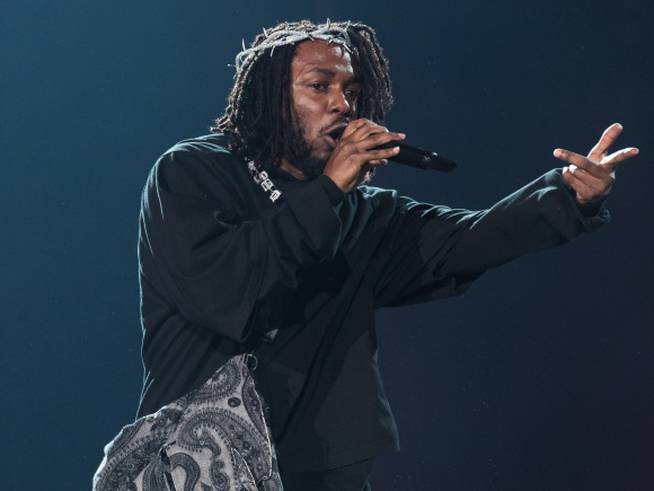 El rapero Kendrick Lamar