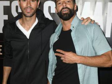 Las risas de Enrique Iglesias y Ricky Martin son contagiosas y tenemos las pruebas