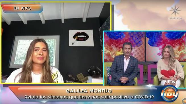 Galilea Montijo vuelve a tener Covid-19, revela nuevos síntomas severos