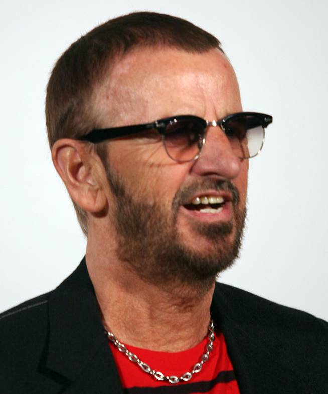 Ringo Starr durante las nominaciones de los Grammy de 2009