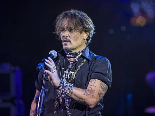 Johnny Depp, concierto en Arizona 2019