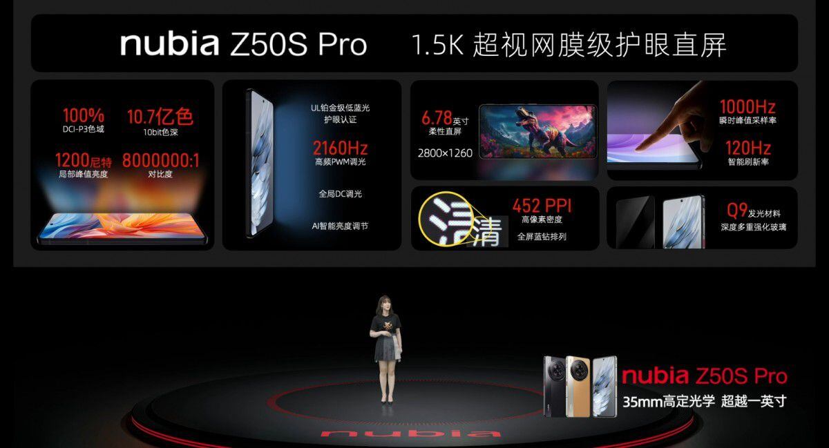 Nubia Z50S Pro, la bestia china con Snapdragon 8 Gen 2 mejorado y lente de  35