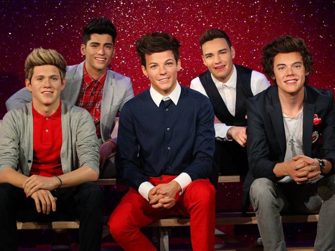 Las figuras de cera de One Direction se despiden del Madame Tussauds de Londres