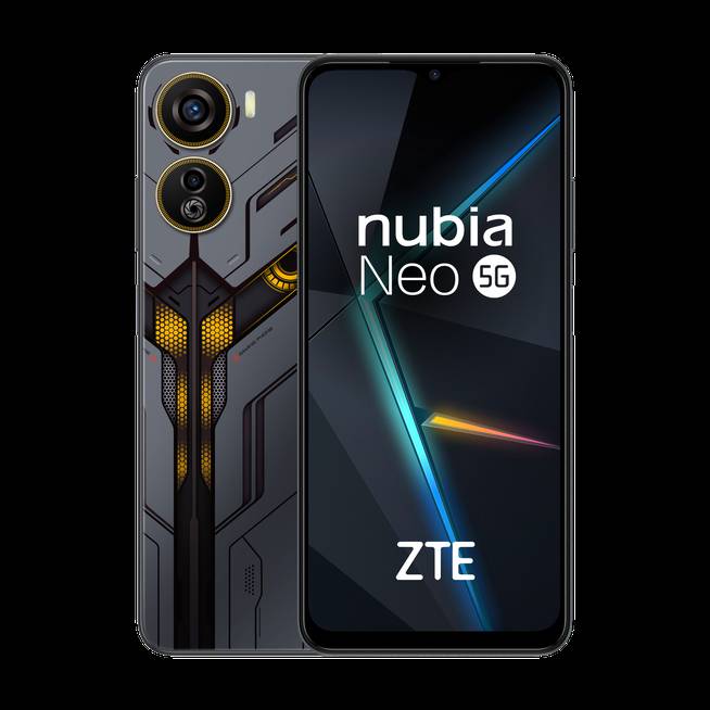 Imagen renderizada del ZTE Nubia Neo 5G