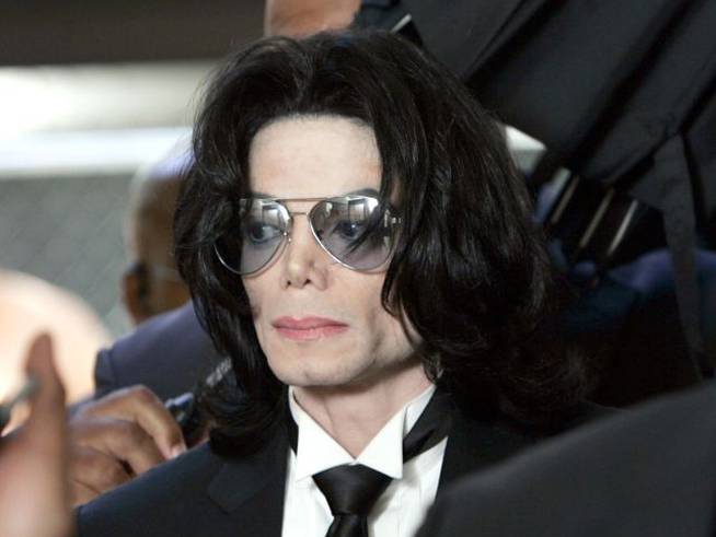 Michael Jackson en 2005.