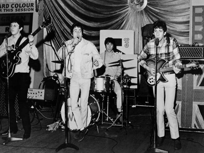 Un concierto de The Who en 1964.