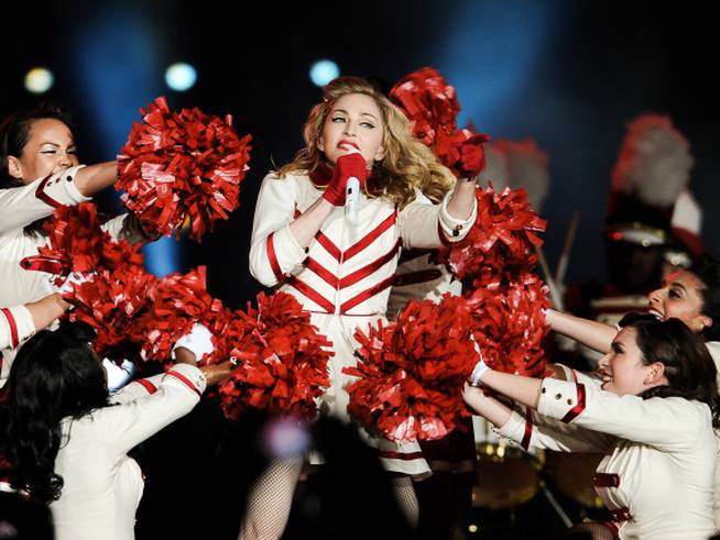 Madonna en el Estadio Olimpico de Roma