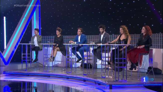 Los seis candidatos a Eurovisión 2016 esperan el recuento de votos