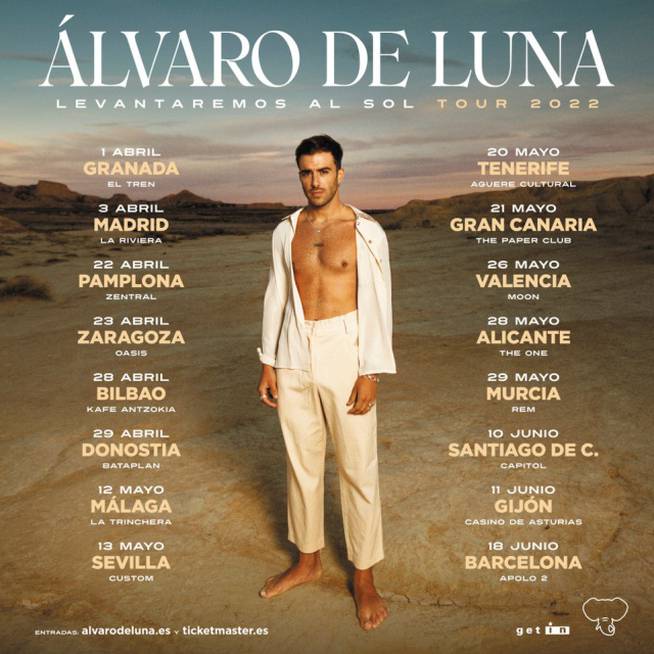 L.A.S Final Show” el fin de gira de Álvaro de Luna - SeeTickets