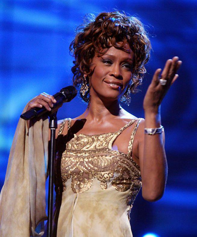 Whitney Houston en el año 2004. 