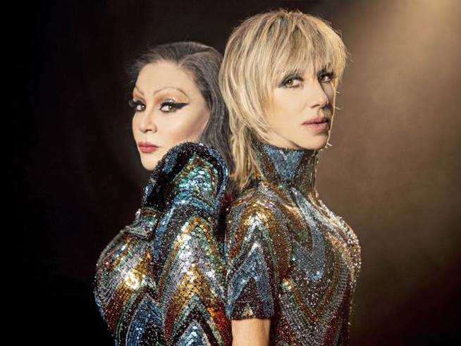 Alaska y Ana Torroja, en una imagen promocional de su nuevo single, &#039;Hora y cuarto&#039;.