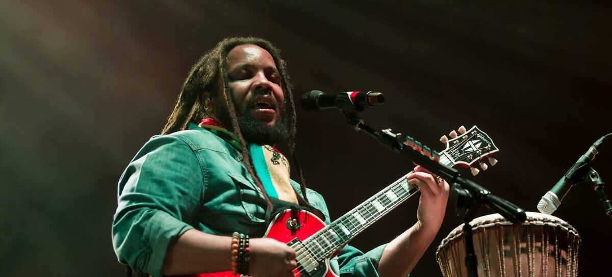 El músico Stephen Marley durante un concierto en Berkeley, California, en 2018.