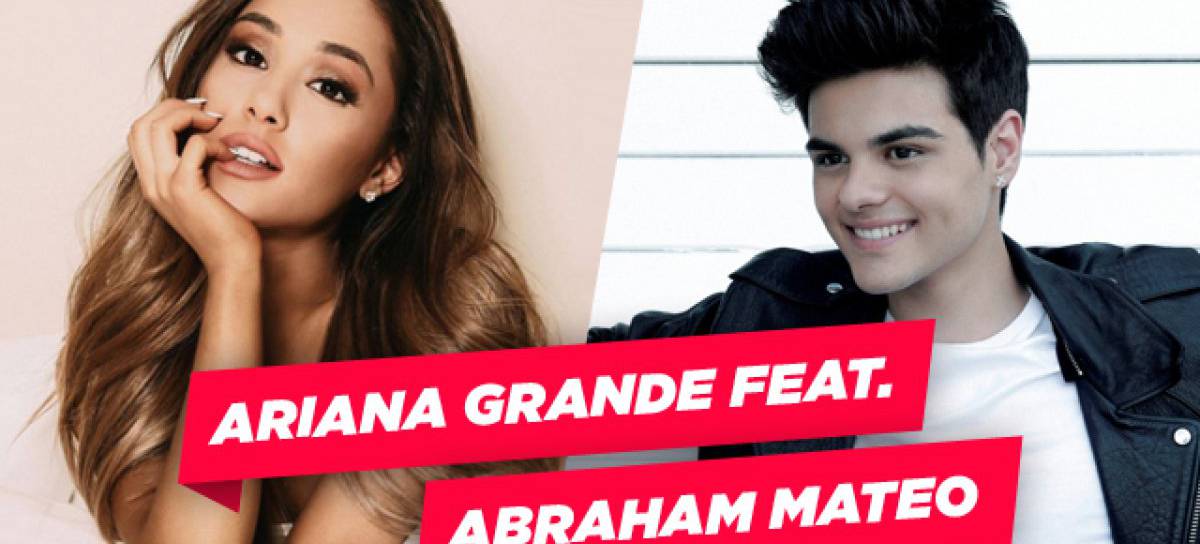Ariana Grande y Abraham Mateo
